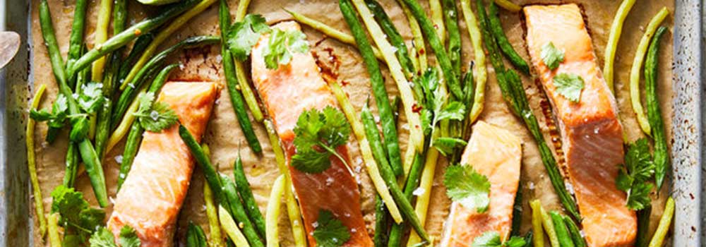 Green-Veggies-plus-Glazed-Salmon